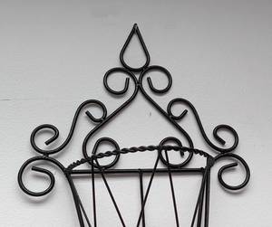 Pair of Metal Hanging Wall Decor