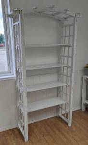 Vintage Wood TrellisBookshelf