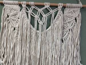 Pair of Macrame Wall Hangings