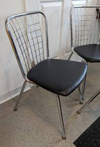 Vintage Chrome Chair Set