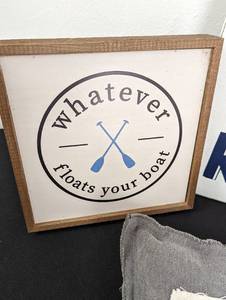 Lifes a River Home Decor