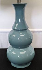Blue Ceramic Table Lamp