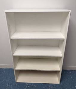 White Wood Bookshelf