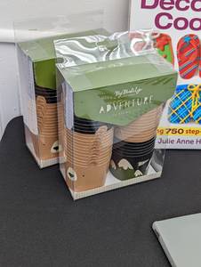 Cookbooks and Baking Cups