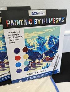New Paint by Number Kits