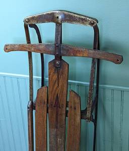 Vintage Flexible Flyer Wood Sled
