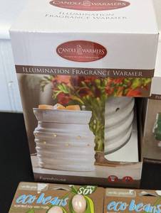 Pair of Plug In Wax Warmers and Accessories