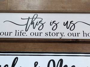 Three Decorative Wall Signs