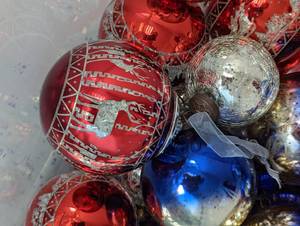 Assorted Glass Ball Ornaments