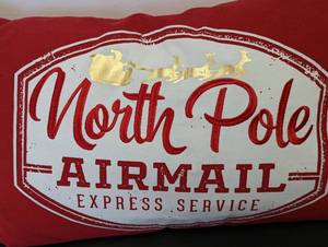 North Pole Pillow and Mailbox