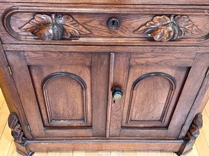 lot 42 image: Victorian Commode with Marble Top
