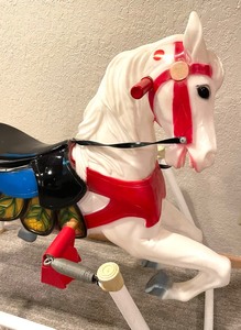 lot 116 image: Vintage Rocking Horse by Wonder Toys