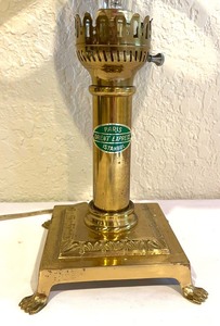 lot 147 image: Paris Orient Express Lamp