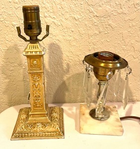 lot 164 image: Terrific Table Lamps