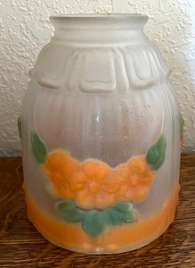 lot 172 image: Great Vintage Glass Lamp Shades