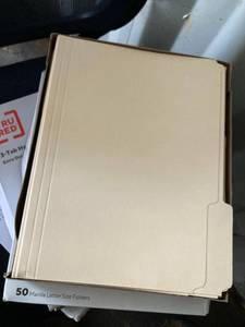 Heavyweight File Folders