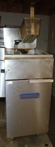 Imperial Deep Fryer Gas With 2 Baskets.