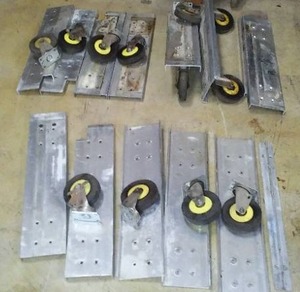 (3) Carts With Casters