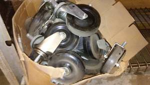 Box Of Roller Caster Wheels