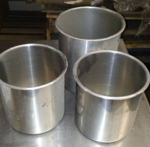 (3) Stainless Steel Bowls