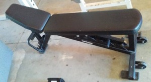 Weight Bench. Adjustable, Nice Shape