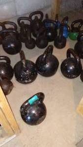 Ball Weights (over 3 Dozen)- Various Sizes.