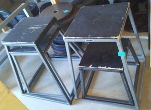 (4) Jump Stools, Great Shape.