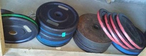 Dumbbell Weights, More Big Boys.