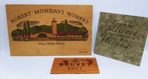 Decorative Wood and Tile Signs