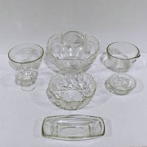 Pyrex Bowls and Crystalware