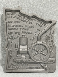 Minnesota Steamers Metal Souvenir