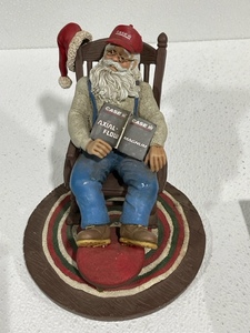 Case Santa Figurine