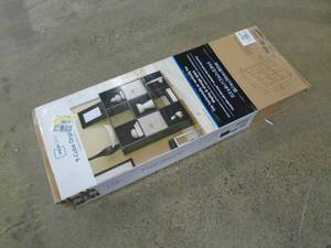 lot 703 image: MAINSTAYS 9-Cube Organizer In Black.