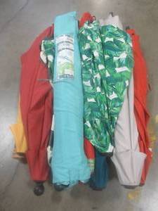 lot 794 image: Pallet of Umbrellas used as displays - All missing extension pole.