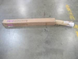 lot 814 image: Approximately 48 Clear Vinyl Fabric Roll.  Length Unknown.