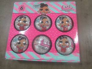 lot 837 image: Set of 6 LOL Bling Series Surprise Dolls - New in Package.