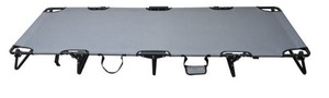 lot 807 image: Ozark Trail Camping Folding with Easy Setup Cot, Gray Color, Adult, Open Size 75.6 in x 25 in x 8.46in