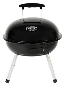 lot 840 image: Expert Grill 14.5 Portable Charcoal Grill, Black