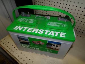 lot 50 image: Interstate Marine Deep Cycle Battery