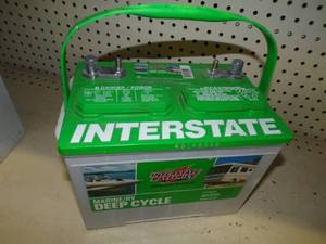 lot 49 image: Interstate Marine Deep Cycle Battery