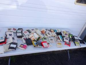 lot 19 image: 78 Vintage 8 Track Tapes