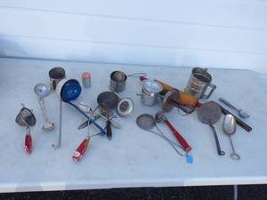 lot 36 image: Vintage Kitchen Utensils