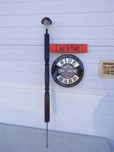 lot 25 image: Harley-Davidson Sign Post