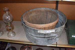Wash and Bushel Basket
