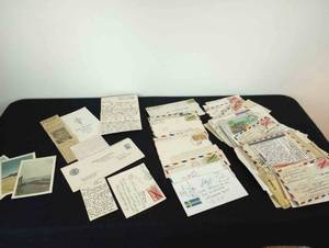 lot 268 image: Vintage WWII Letters