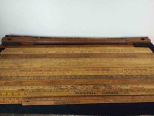 lot 317 image: Advertisement Yard Sticks