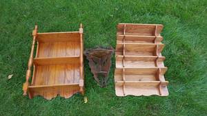 lot 111 image: Wood Shelves