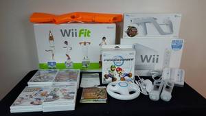 lot 115 image: Wii Game System & Games