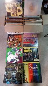 lot 120 image: Vintage Vinyl LP Records