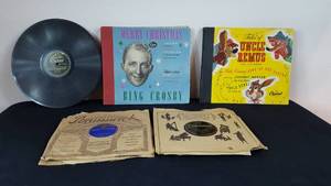 lot 121 image: Vintage 78 RPM Records